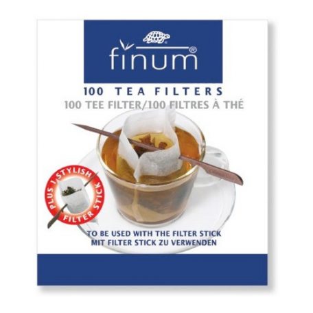 Finum papír teafilter pálcikával 100 db