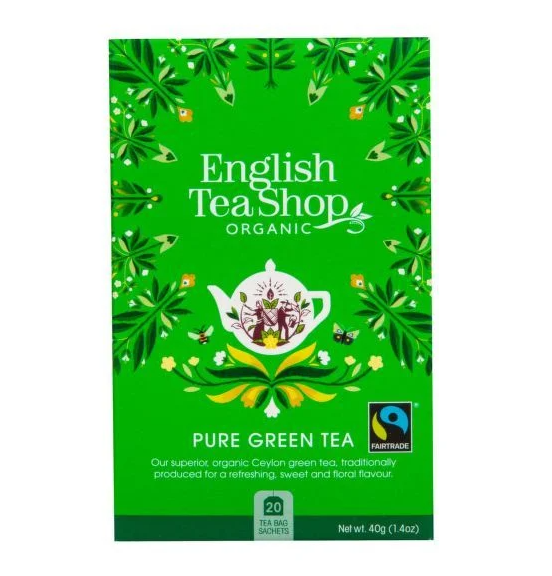 Ets 20 zöld bio tea jázminnal 40 g