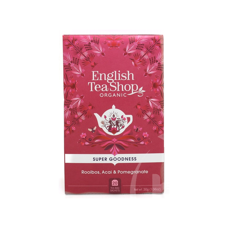 Ets 20 rooibos bio tea acai bogyóval és gránátalmával 30 g
