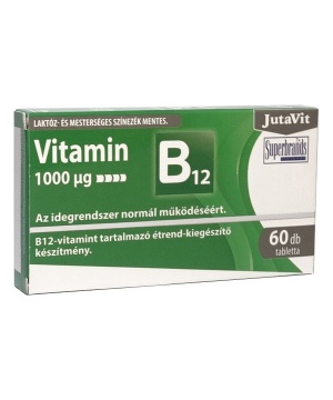 Jutavit B12-vitamin 1000µg 60 db