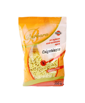 Barbara gluténmentes tészta csiga 200 g