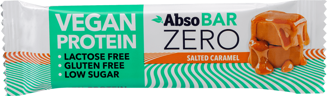 Absobar zero vegan prrotein szelet sós karamel 40 g