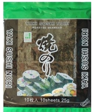 Yaki sushi nori pörkölt algalap 25 g