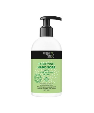 Organic shop folyékony szappan eukaliptusz illóolajjal és bio borsmentával 500 ml