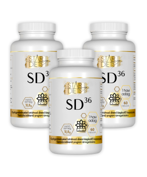 Stardiets SD36 fogyókúrás étrend-kiegészíto kapszula 60 db