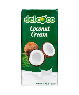 Delcoco kókuszkrém 24% 1000 ml