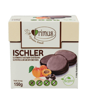 Primus gluténmentes vegán ischler 150 g