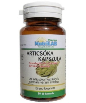 Nutrilab articsóka kapszula 30 db