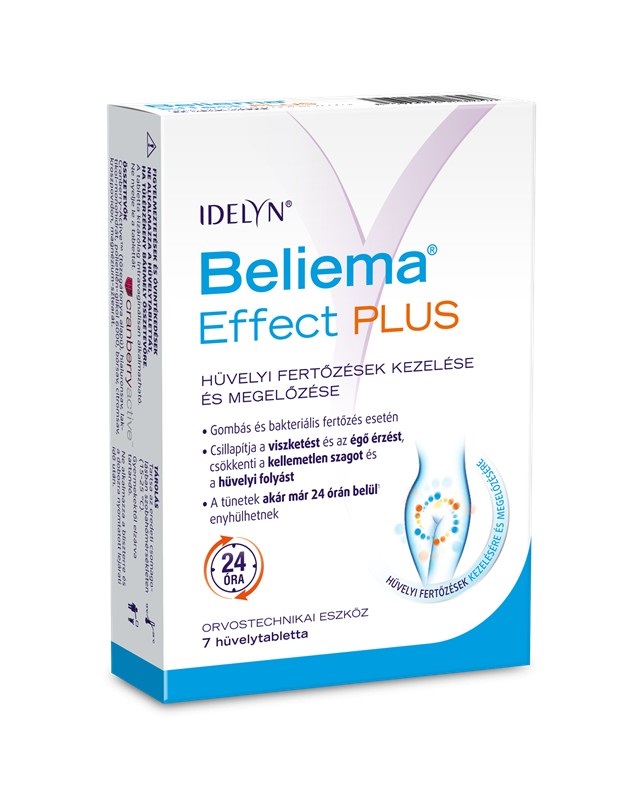 Idelyn beliema effect plus hüvelytabletta 7 db