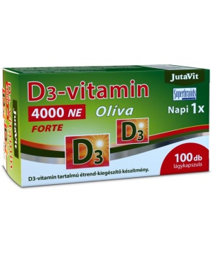 Jutavit d3-vitamin 4000 NE olíva 100 db