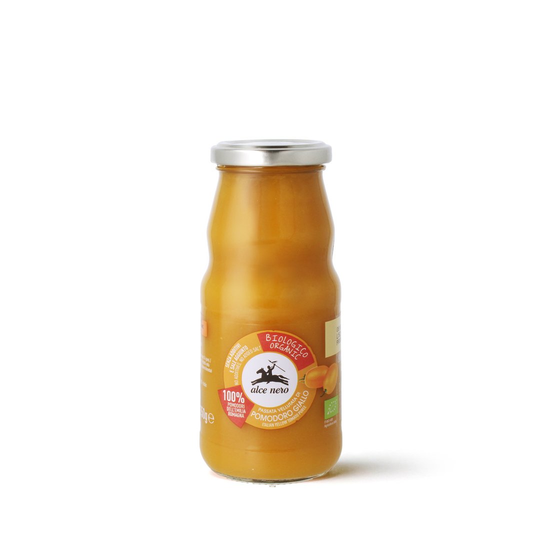 Alce Nero bio sárga paradicsom püré 350 g