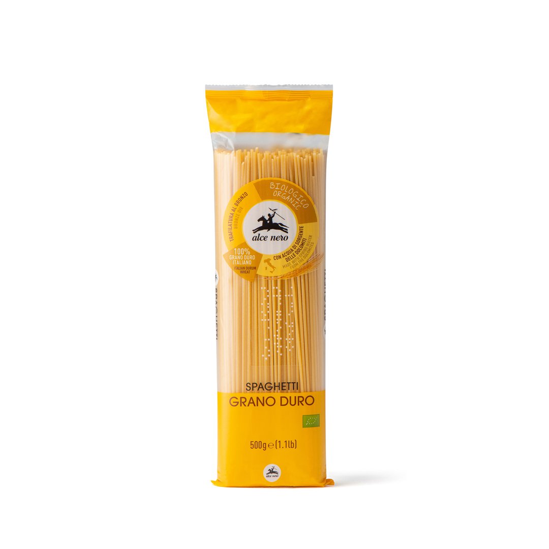 Alce Nero bio teljes kiorlésu spagetti 500 g