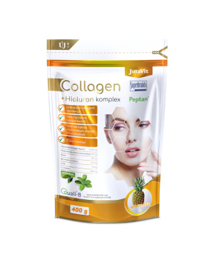 Jutavit collagen+hialuron komplex ananászos kollagén por 400 g