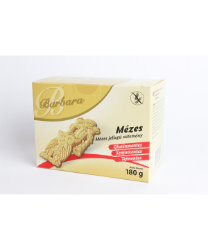 Barbara gluténmentes mézes jellegű teasütemény 180 g