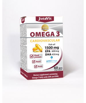 Jutavit omega 3 cardiovascular 1500mg kapszula 60 db