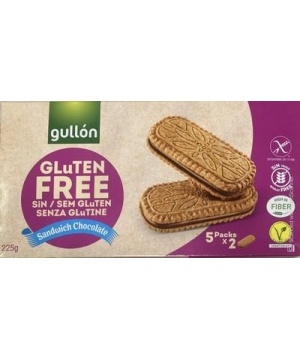 Gullón gluténmentes szendvicskeksz 225 g