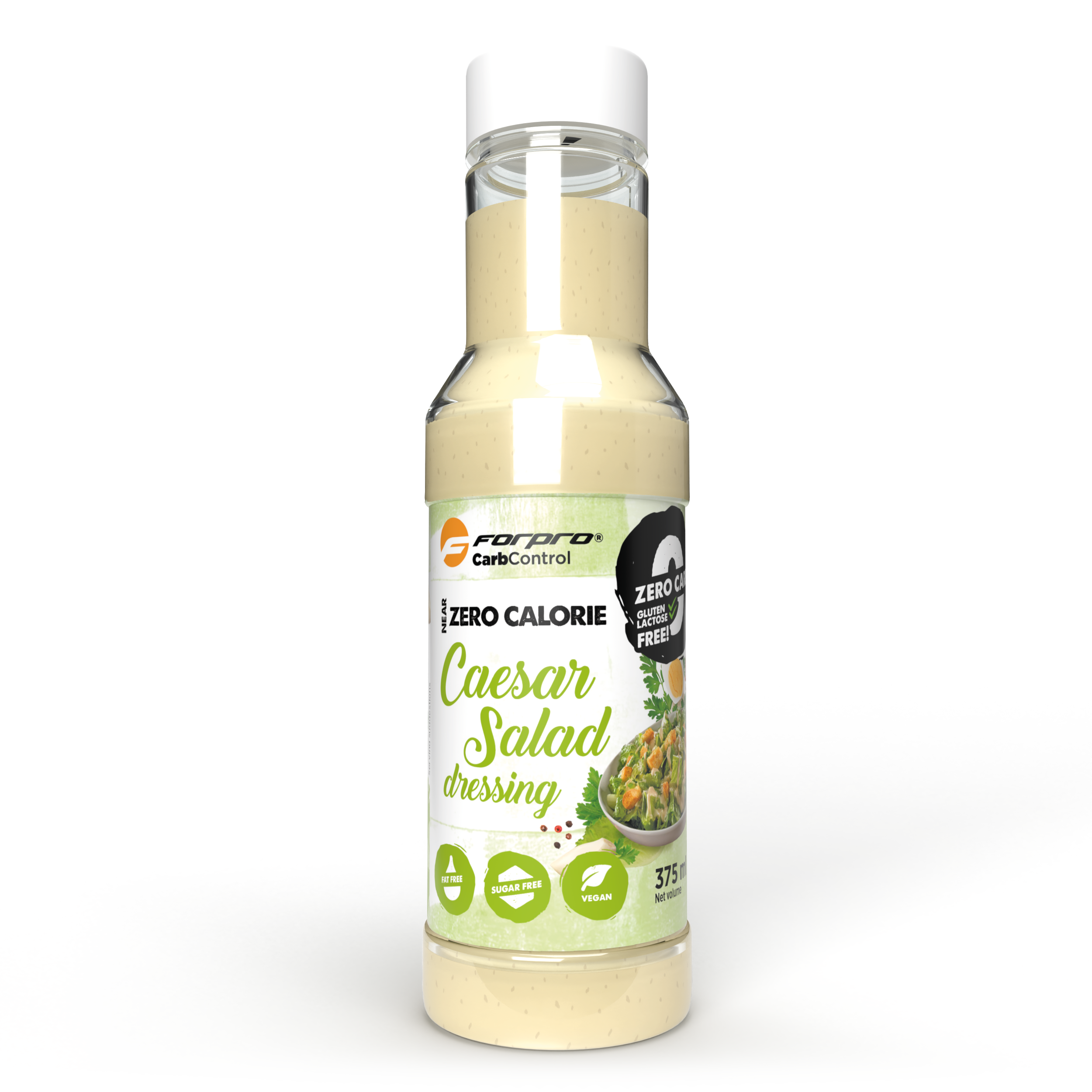 Forpro near zero calorie sauce cézár salátaöntet édesítőszerrel 375 ml