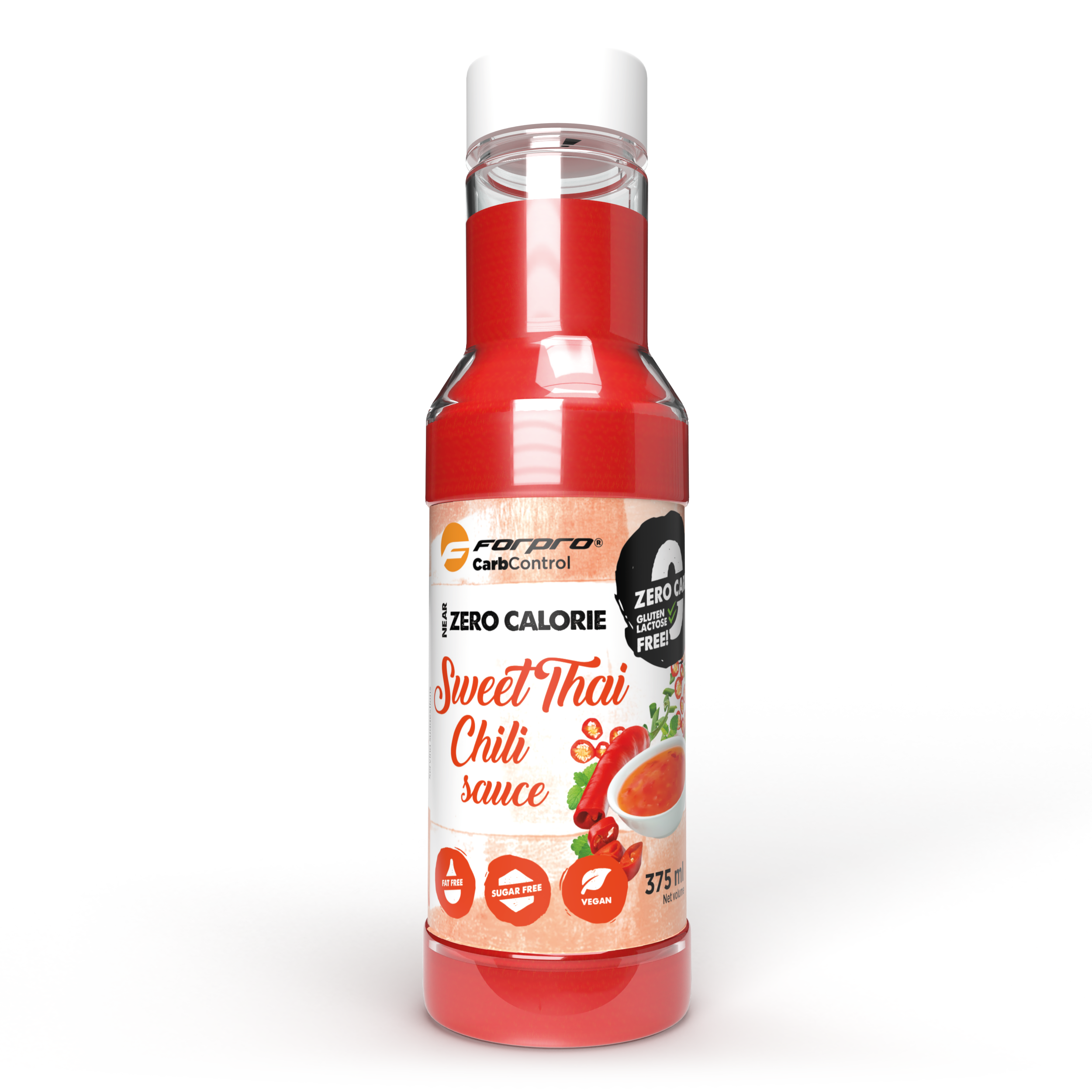 Forpro near zero calorie sauce édes thai chili szósz édesítőszerekkel 375 ml