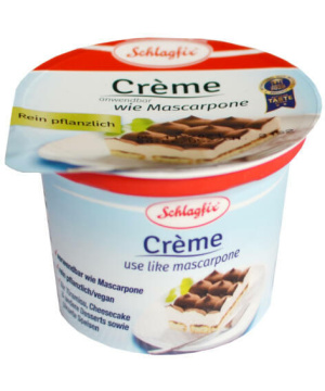Schlagfix vegan mascarpone jellegű krém 250g