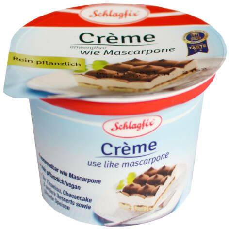 Schlagfix vegan mascarpone jellegű krém 250g