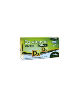 Jutavit d3-vitamin 2000 NE oliva lágykapszula 100 db