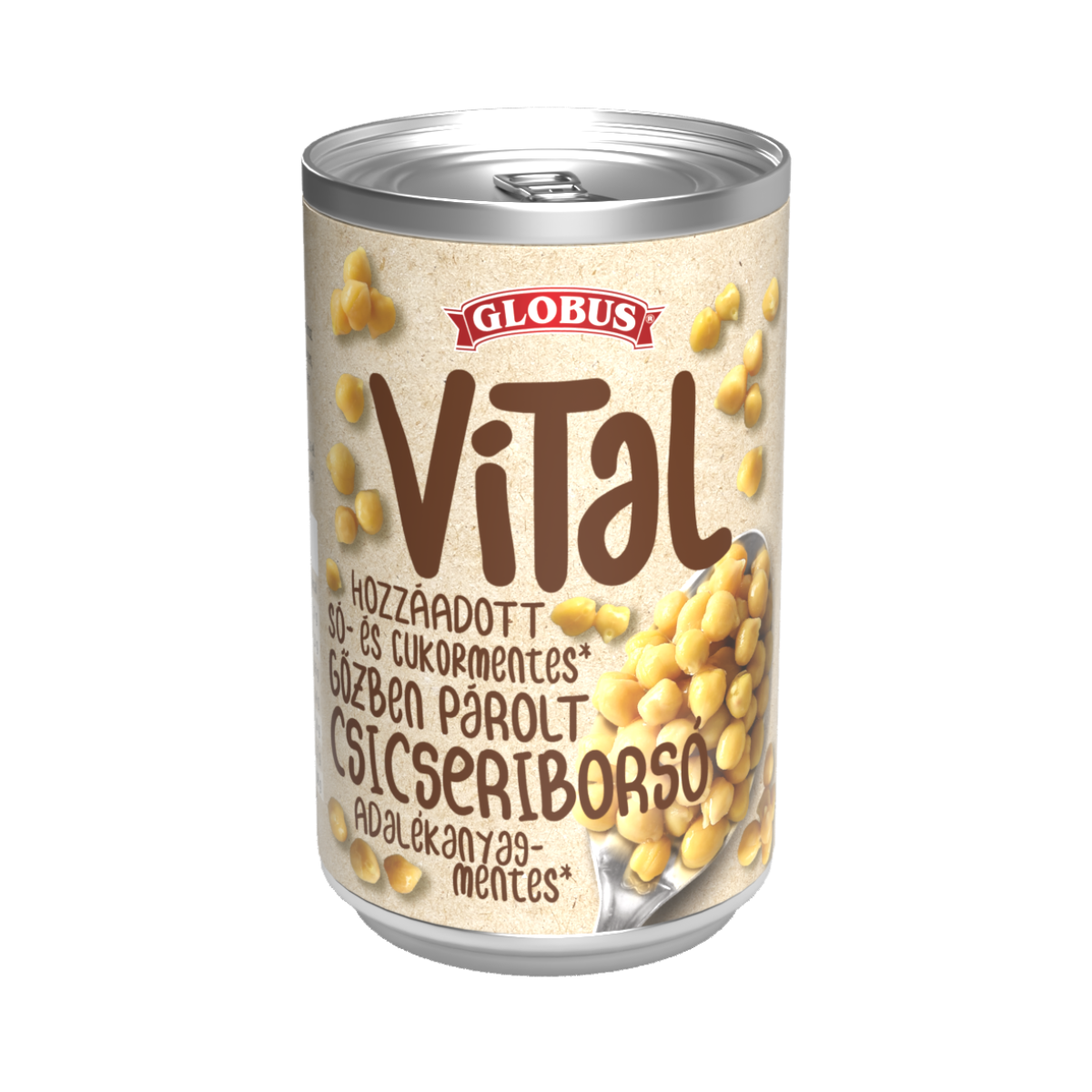 Globus vital csicseriborsó konzerv 285 g 1 db