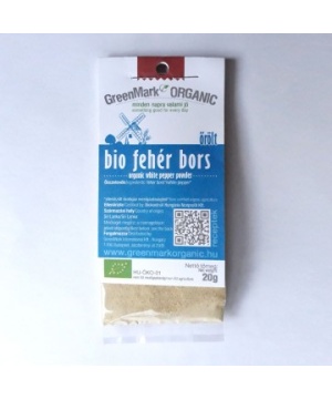Greenmark bio fehér bors őrölt 10 g