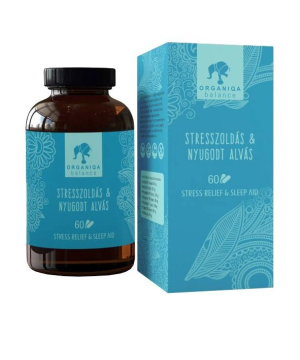 Organiqa balance stresszoldás és nyugodt alvás kapszula 500mg 60 db