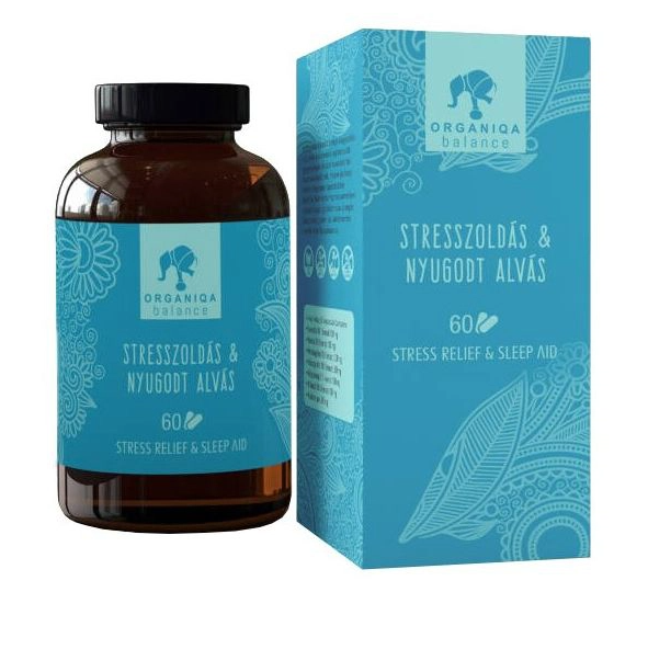 Organiqa balance stresszoldás és nyugodt alvás kapszula 500mg 60 db