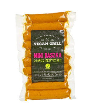 Vegán grill mini bászka chorizo ízesítéssel 180 g