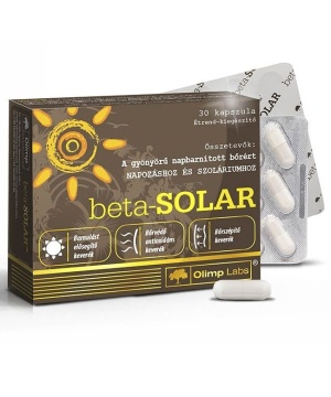 Olimp Labs beta solar barna bőr támogató kapszula 30 db
