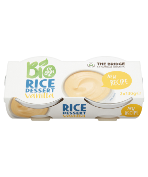 The Bridge bio rizs desszert vanília 2x130g 260 g