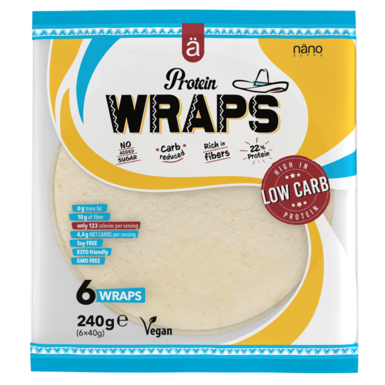 Näno Supps protein wraps 240 g