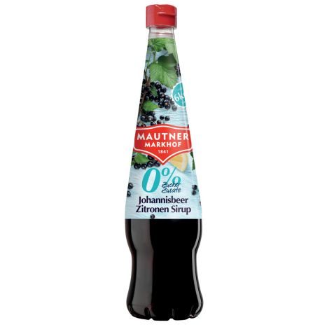 Mautner 0%-os szörp feketeribizli-citrom 700 ml