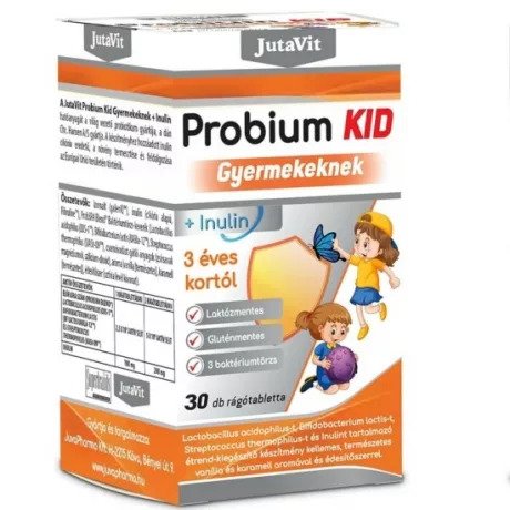 Jutavit probium kid gyermekeknek rágótabletta 30 db
