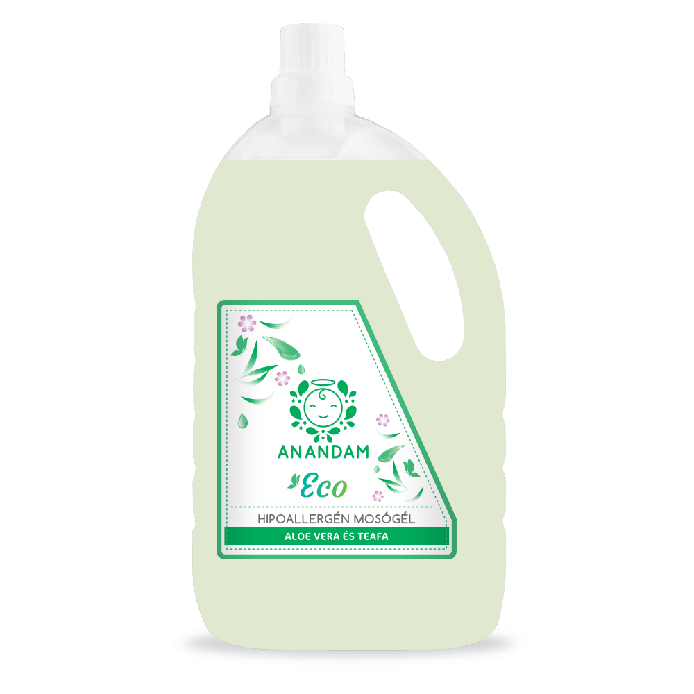 Anandam eco hipoallergén mosógél aloe vera-teafa 3000 ml