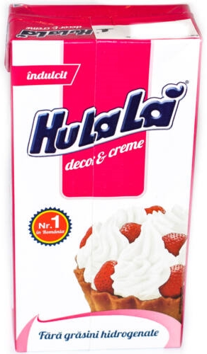 Hulala cukrászati habalapanyag 500 ml