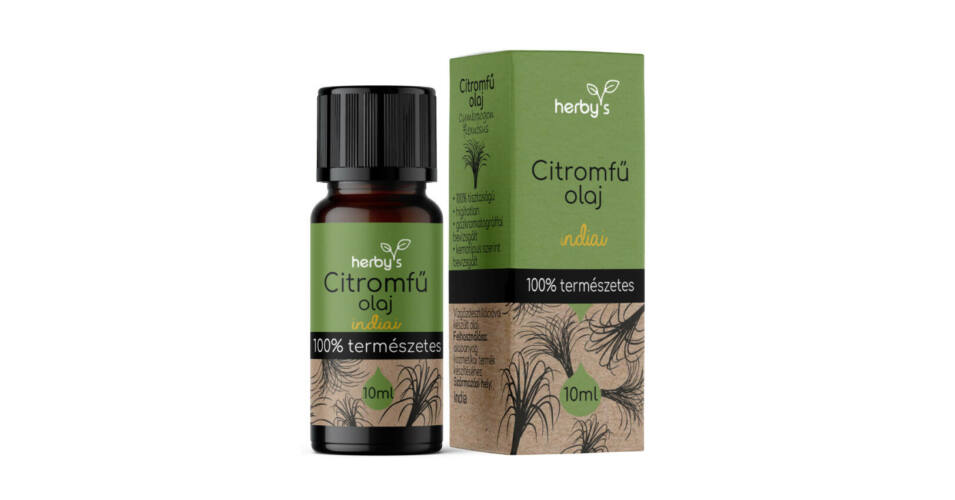 Herbys indiai citromfű illóolaj 10 ml