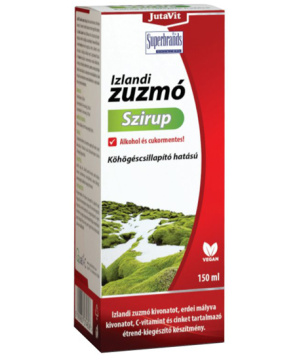 Jutavit izlandi zuzmó szirup 150 ml