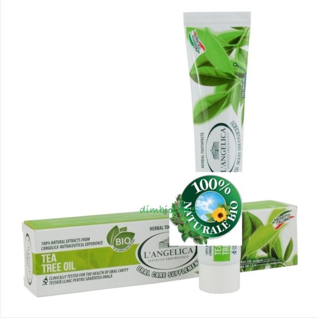 Langelica herbal fogkrém teafaolaj 75 ml