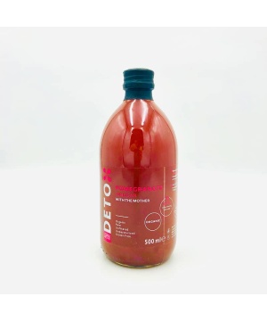 Deto bio szűretlen gránátalma ecet szirup "anyaecettel" 500 ml