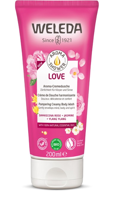 Weleda szeretet aroma tusfürdő gél 200 ml