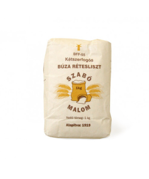 Szabó Malom búza rétesliszt bff-55 1000 g