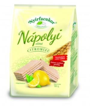 Nyírfacukor nápolyi citromos 180 g