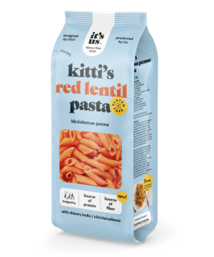 It's us Kitti's vöröslencse száraztészta penne 200 g
