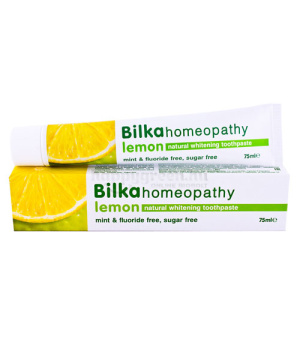 Bilka natúr homeopátiás fehérítő fogkrém citrom 75 ml
