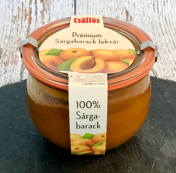 Csattos prémium sárgabarack lekvár 500 g
