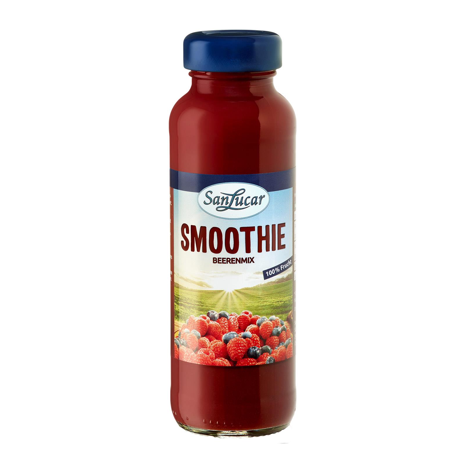San Lucar 100% piros bogyós smoothie 250 ml