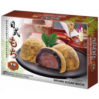 Liroy barna cukor ízesítésű japán mochi 210 g