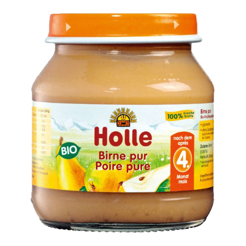 Holle bio bébiétel 100%körte 125 g